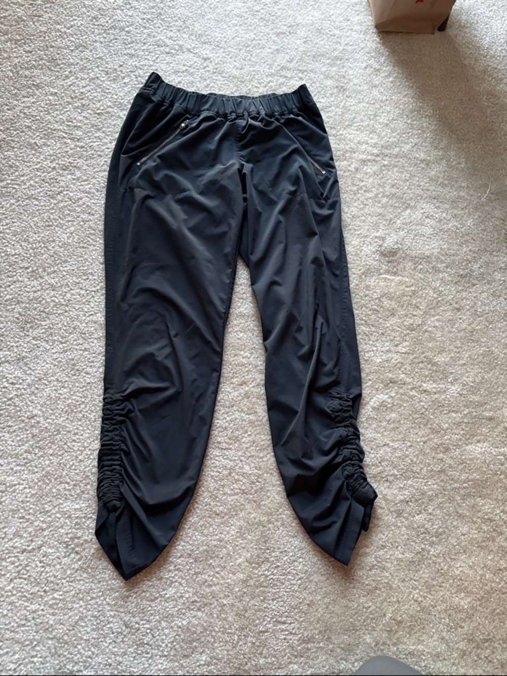 Athleta Black Elastic Waist Active Pants